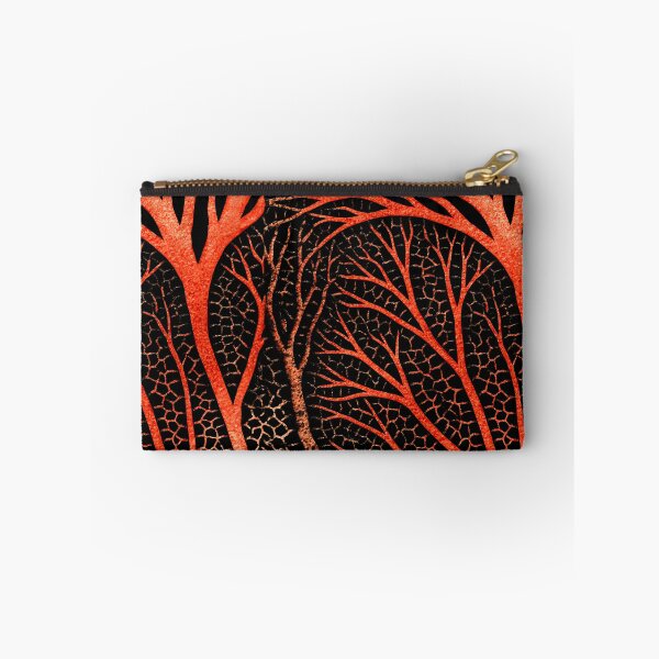 Aperçu de l'œuvre Réseau neuronal orange lumineux sur toile noire créée et vendue par Piotrek0001.