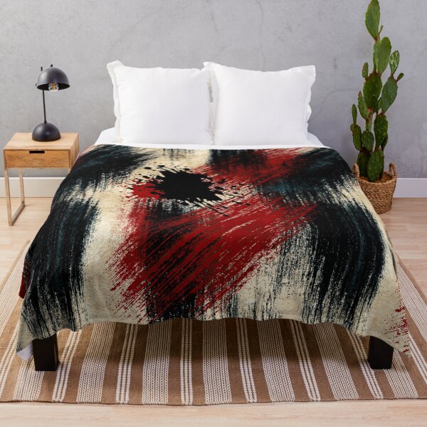 Item preview, Abstract Ink Splash with Crimson Accent designed and sold by Piotrek0001.