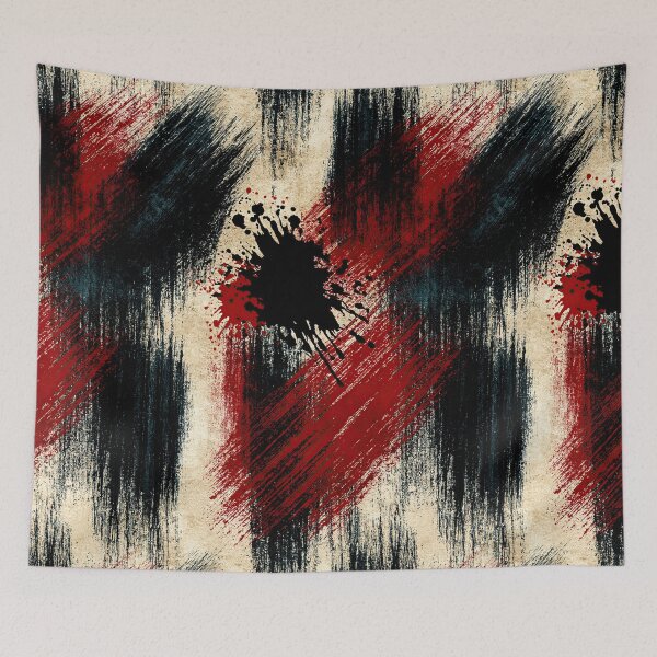 Item preview, Abstract Ink Splash with Crimson Accent designed and sold by Piotrek0001.