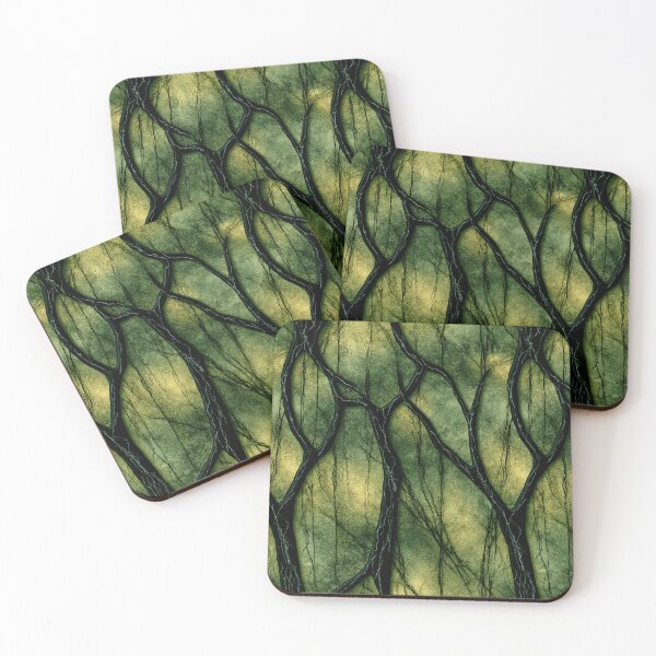 Item preview, Forest Green Organic Mesh Pattern designed and sold by Piotrek0001.