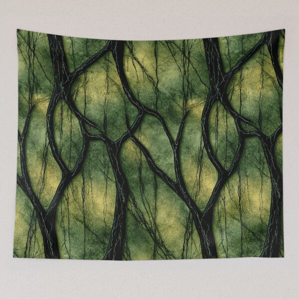 Item preview, Forest Green Organic Mesh Pattern designed and sold by Piotrek0001.