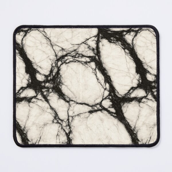 Item preview, Black and White Marbled Vein Abstract designed and sold by Piotrek0001.