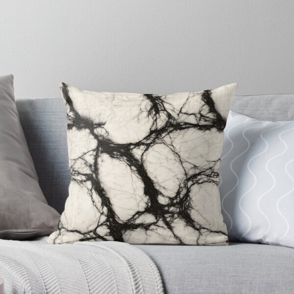 Item preview, Black and White Marbled Vein Abstract designed and sold by Piotrek0001.