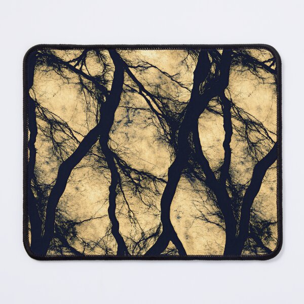 Item preview, Midnight Sky Blue Branching Abstract Art designed and sold by Piotrek0001.