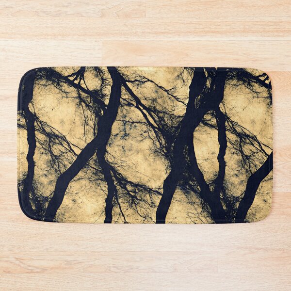 Item preview, Midnight Sky Blue Branching Abstract Art designed and sold by Piotrek0001.