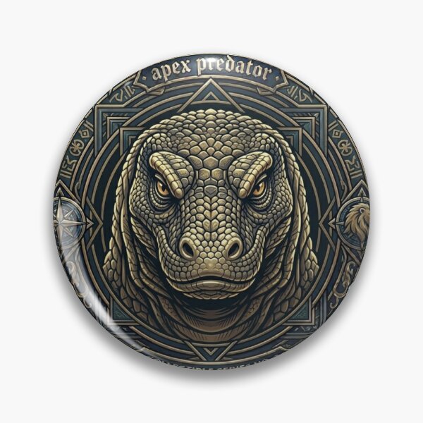 Item preview, Ornate Komodo Dragon  designed and sold by unboxedbyJuls.