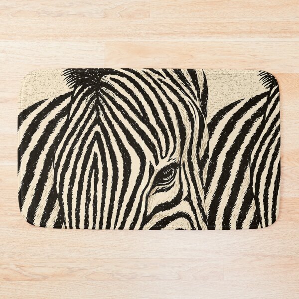 Item preview, Wild Zebra Stripe Organic Swirl Design designed and sold by Piotrek0001.