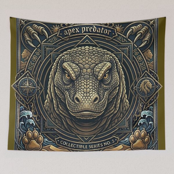 Item preview, Ornate Komodo Dragon  designed and sold by unboxedbyJuls.