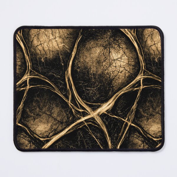 Item preview, Golden Earthy Organic Root Structure Art designed and sold by Piotrek0001.