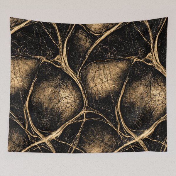 Item preview, Golden Earthy Organic Root Structure Art designed and sold by Piotrek0001.
