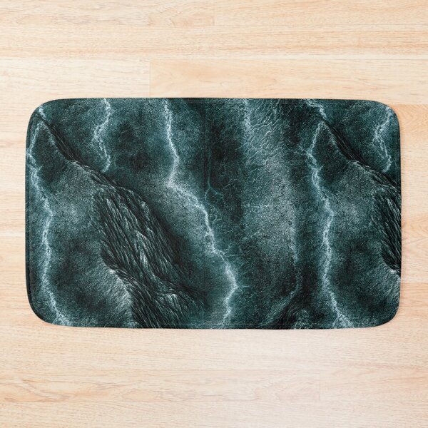 Item preview, Teal Fog and Vein Modern Abstract Art designed and sold by Piotrek0001.