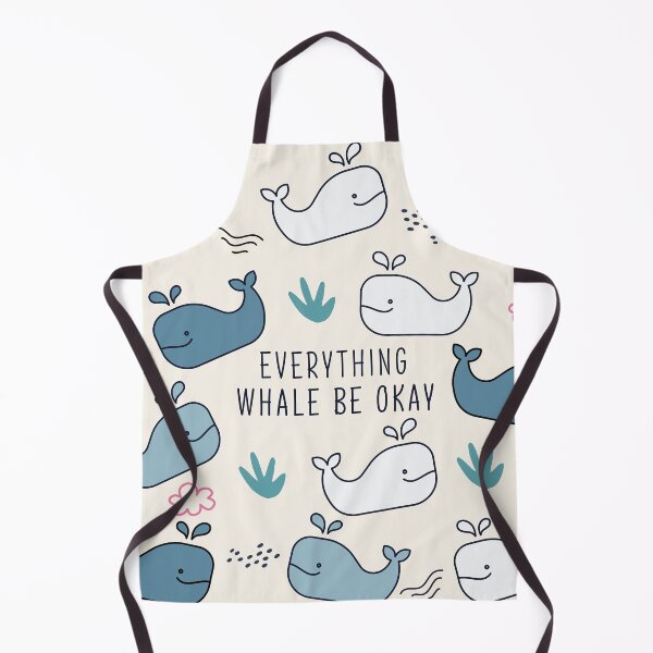 Item preview, Whale Positivity Cute Funny Doodle designed and sold by LibertyHub.