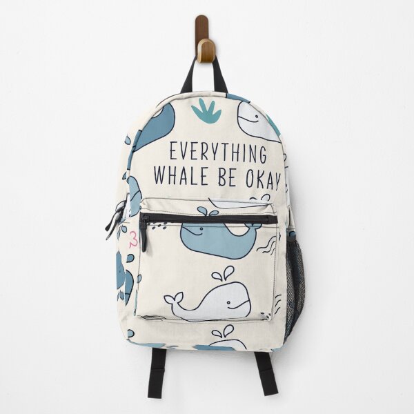 Item preview, Whale Positivity Cute Funny Doodle designed and sold by LibertyHub.