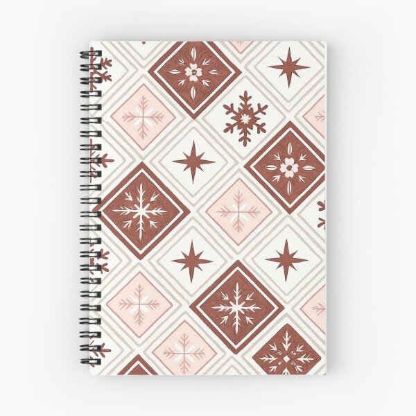 Item preview, Cozy Folk Winter Snowflake Geometric Argyle Pattern designed and sold by LYAN-STORE.