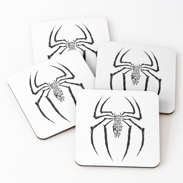 Item preview, Spider Symbol of Responsibility Minimalist Emblem designed and sold by Fashvora.