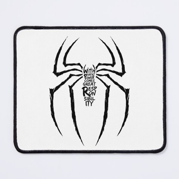 Item preview, Spider Symbol of Responsibility Minimalist Emblem designed and sold by Fashvora.