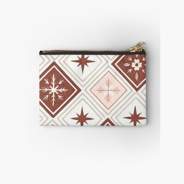 Item preview, Cozy Folk Winter Snowflake Geometric Argyle Pattern designed and sold by LYAN-STORE.