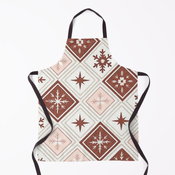 Item preview, Cozy Folk Winter Snowflake Geometric Argyle Pattern designed and sold by LYAN-STORE.