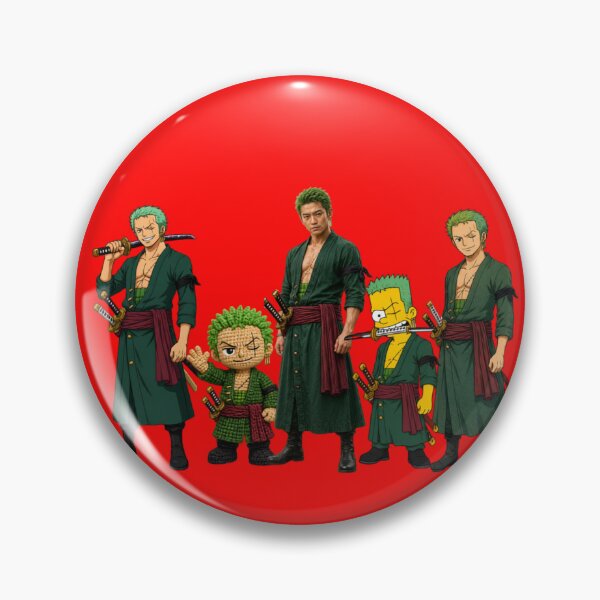 Item preview, The Many Styles of the Green Hair Swordsman designed and sold by ChaosModeArt.