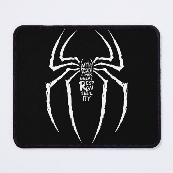 Item preview, White Spider Symbol of Responsibility Minimalist Emblem designed and sold by Fashvora.