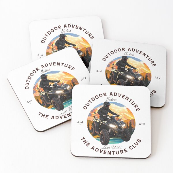 Item preview,  ATV Adventure Club | Retro Off-Road Vintage T-Shirt Design designed and sold by Spirit of Siam.