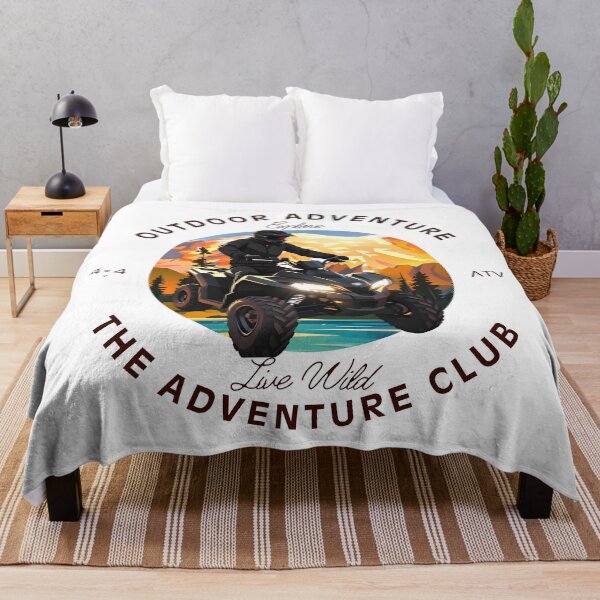 Item preview, ATV Adventure Club | Retro Off-Road Vintage T-Shirt Design designed and sold by Spirit of Siam.