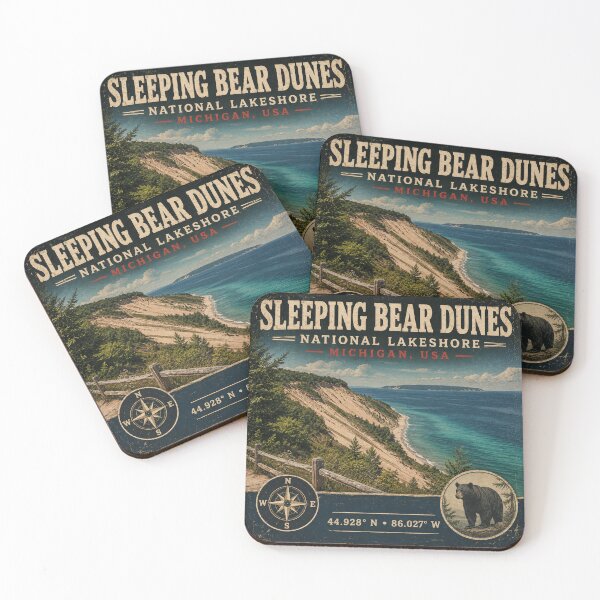 Item preview, Sleeping Bear Dunes National Lakeshore Michigan designed and sold by naturalsurvival.