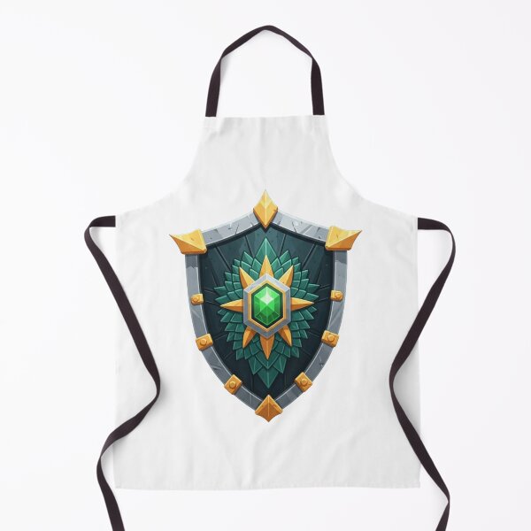 Item preview, Emerald Star Ancient Shield - Fantasy RPG Relic designed and sold by Dzblack.