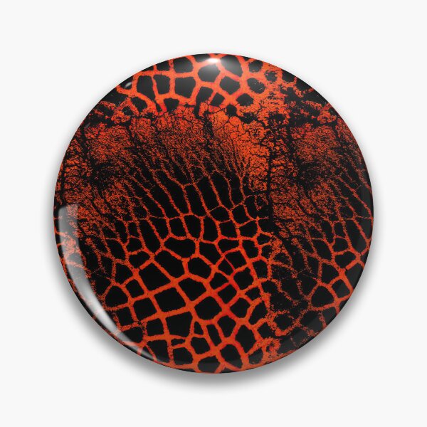 Item preview, Molten Orange Lava Cell Structure Art designed and sold by Piotrek0001.