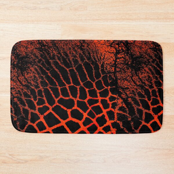 Item preview, Molten Orange Lava Cell Structure Art designed and sold by Piotrek0001.