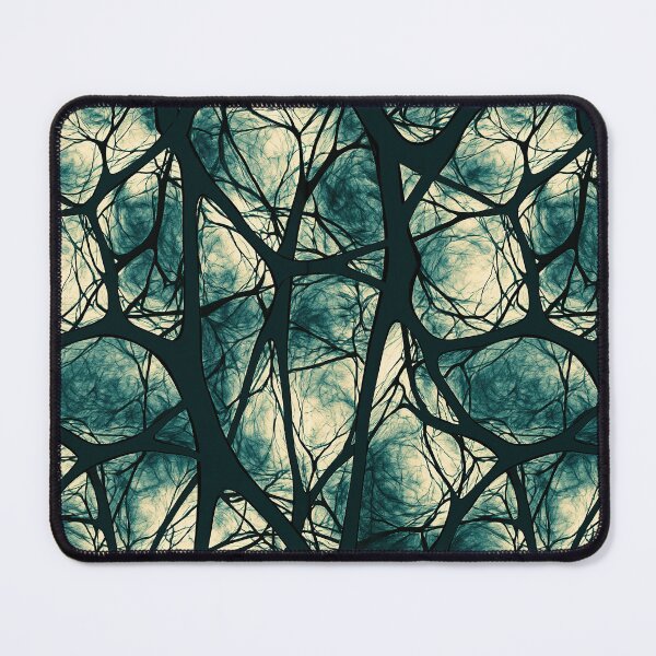Item preview, Teal and Slate Biological Vine Pattern designed and sold by Piotrek0001.