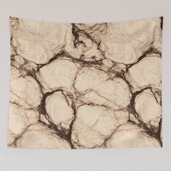 Item preview, Vanilla Marble Fine Vein Abstract Art designed and sold by Piotrek0001.