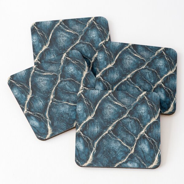 Item preview, Deep Ocean Blue Root Web Texture Art designed and sold by Piotrek0001.