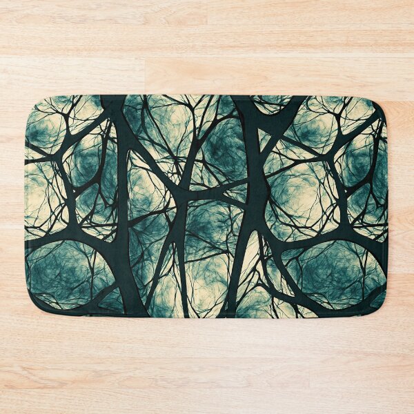 Item preview, Teal and Slate Biological Vine Pattern designed and sold by Piotrek0001.