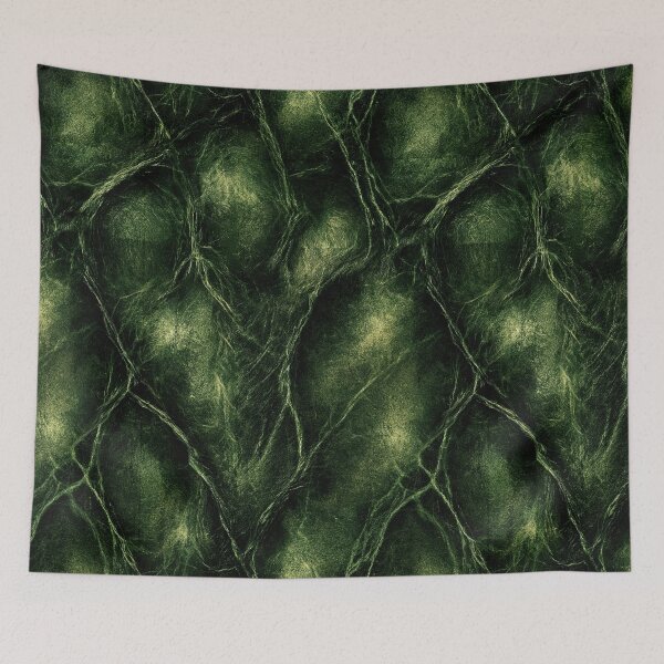 Item preview, Emerald Green Cellular Mesh Abstract Art designed and sold by Piotrek0001.