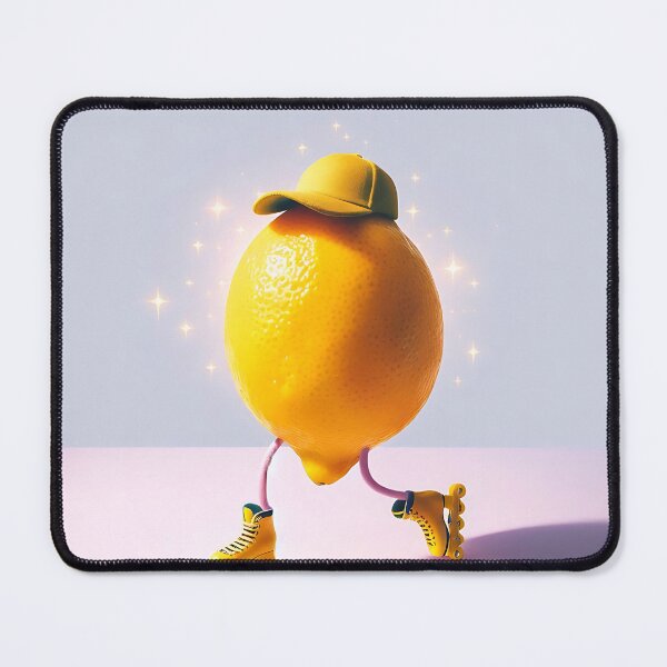Item preview, Rollerblading Lemon Character designed and sold by Michaelragheb.