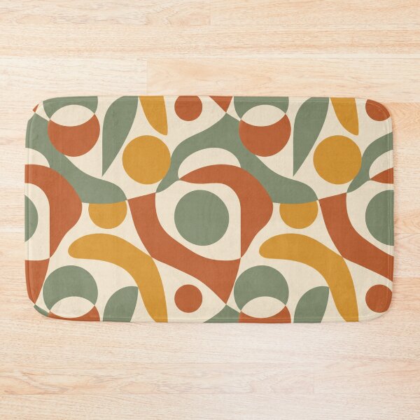 Item preview, Mid-Century Modern Geometric Pattern designed and sold by Myra365Art.