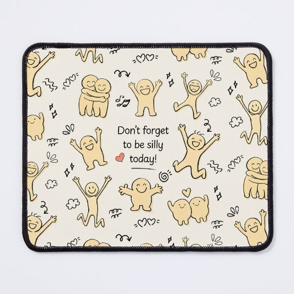 Item preview, Be Silly Today Playful Mind And Wellness Doodle designed and sold by LibertyHub.