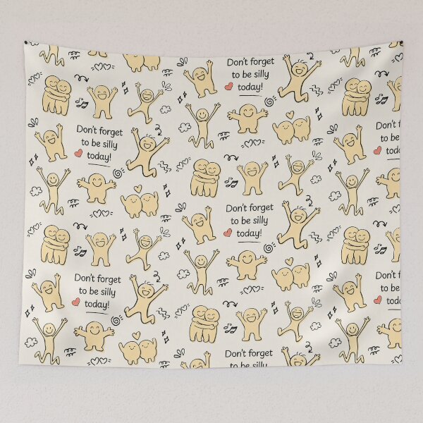 Item preview, Be Silly Today Playful Mind And Wellness Doodle designed and sold by LibertyHub.