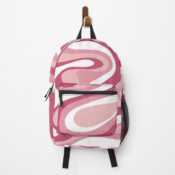 Item preview, Liquid Swirl Retro Abstract in pinks tones, Light Blush, Cream, and White designed and sold by Differenceee.