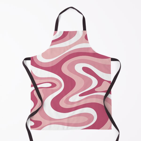 Item preview, Liquid Swirl Retro Abstract in pinks tones, Light Blush, Cream, and White designed and sold by Differenceee.