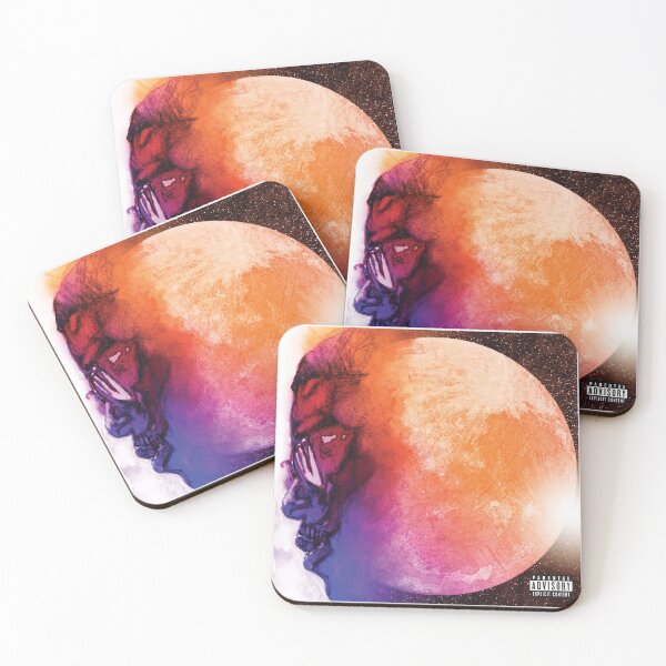 Item preview, Bestseller Albums Cudi Moon Poster designed and sold by arisotaless.