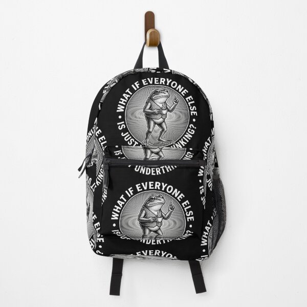 Item preview, Funny Overthinking Frog Vintage Coffee Toad Cottagecore designed and sold by AdyKurniawan.