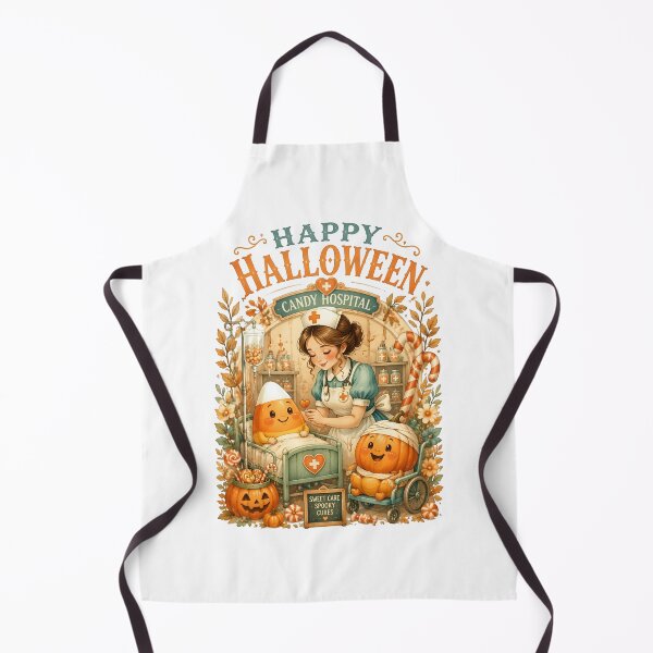 Item preview, Happy Halloween Candy Hospital Nurse designed and sold by Sovereign Supply Co..