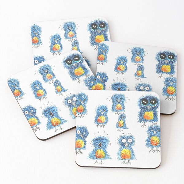 Item preview, Expressions of a blue bird designed and sold by AussiAllison.