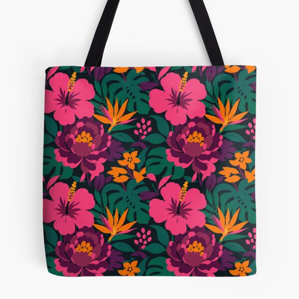 Item preview, Maximalist Tropical Floral designed and sold by Myra365Art.