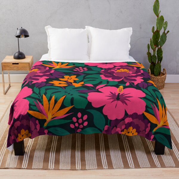 Item preview, Maximalist Tropical Floral designed and sold by Myra365Art.
