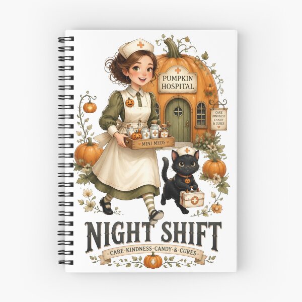 Item preview, Night Shift Pumpkin Hospital Halloween designed and sold by Sovereign Supply Co..