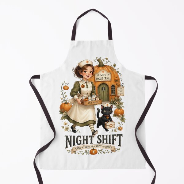 Item preview, Night Shift Pumpkin Hospital Halloween designed and sold by Sovereign Supply Co..