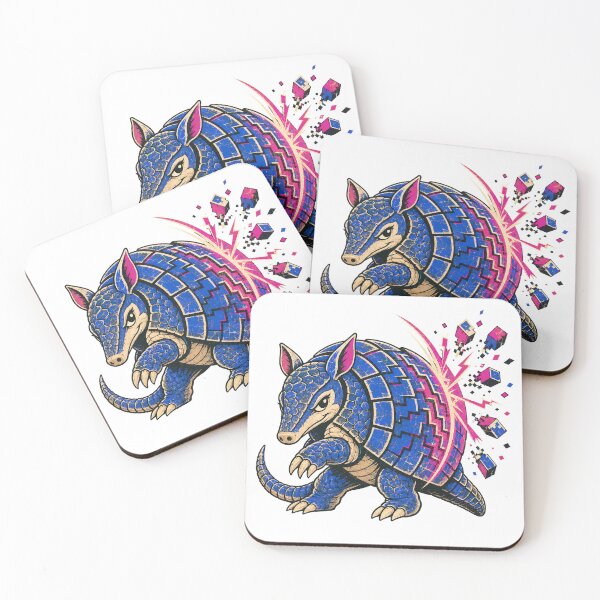 Item preview, Firewall Armadillo – Network Security Creature designed and sold by yagniikd-.